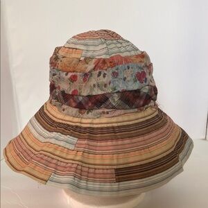 Parkhurst Bucket Hat wide brim patchwork